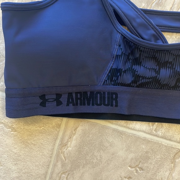 Purple Under Armour Sports Bra - Picture 2 of 3
